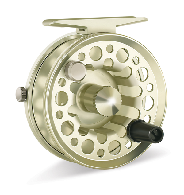 Shop For Tibor Light Back Country Fly Reel Online USA Made Fly Fishing Reels Tibor Light Back Country Fly Reel Satin Gold